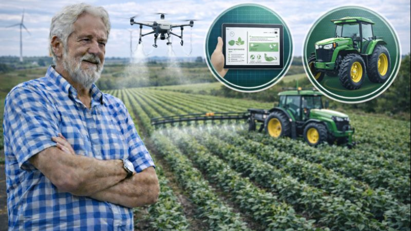 Aldo Vendramin destaca a inovação como motor da modernização do agronegócio.