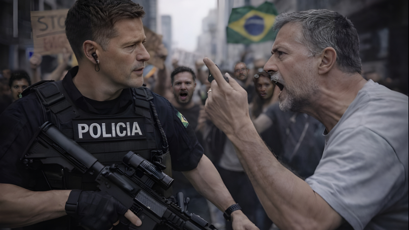 Ernesto Kenji Igarashi explica a legitimidade da atuação armada em ambientes civis.