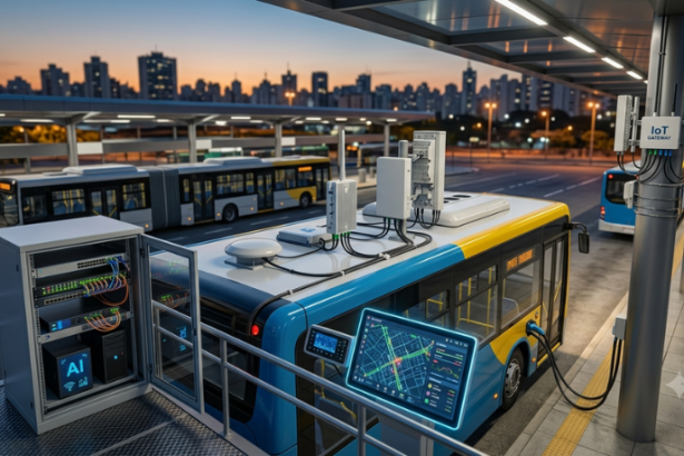 Como a tecnologia está transformando a operação dos ônibus no Brasil: do GPS ao 5G, passando pela IA