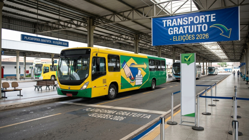 Transporte gratuito nas eleições de 2026: o que muda para passageiros, cidades e eleitores que dependem de ônibus
