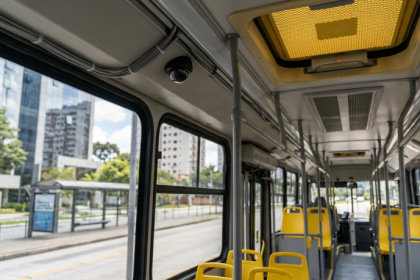 Curitiba usa inteligência artificial para contar passageiros: como 261 câmeras podem mudar o transporte coletivo