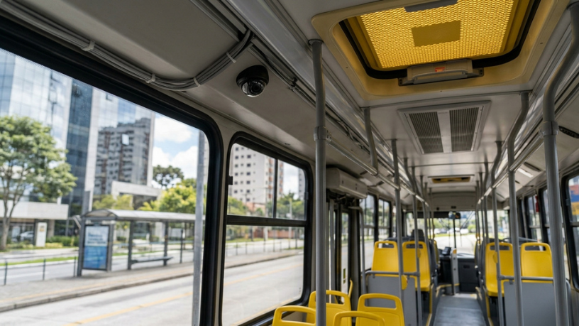 Curitiba usa inteligência artificial para contar passageiros: como 261 câmeras podem mudar o transporte coletivo