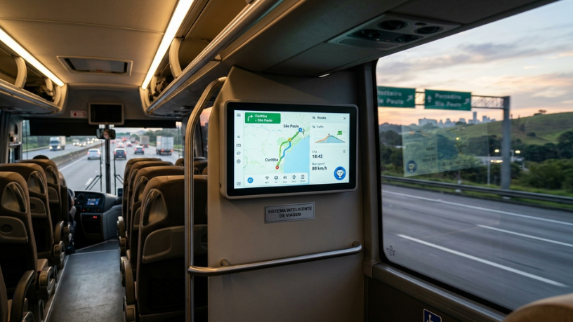 Inteligência artificial começa a mudar a experiência de quem viaja de ônibus no Brasil
